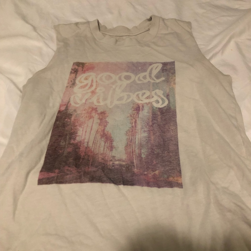 Good vibes tank top brandy Melville
